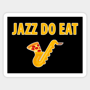 jazz do eat Sticker